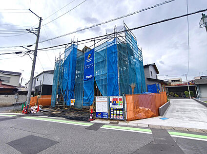 上棟しました！7月撮影