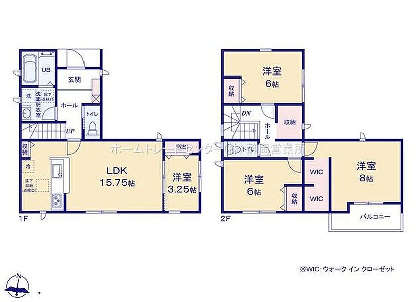 １号棟間取り