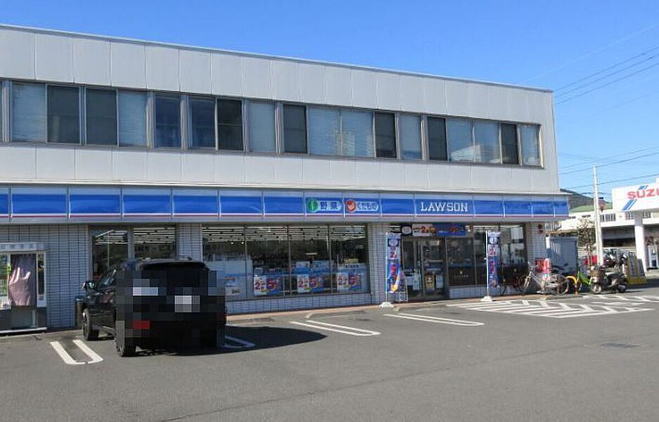 ローソン静岡南安倍店　500ｍ（徒歩７分）