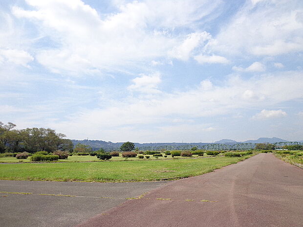大井川緑地公園(約1,100m)