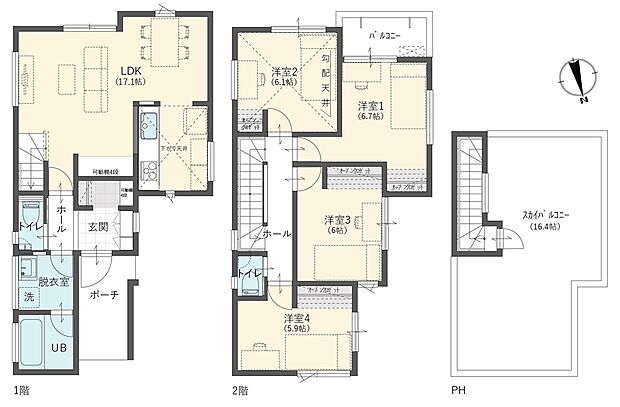 建物面積97.67平米