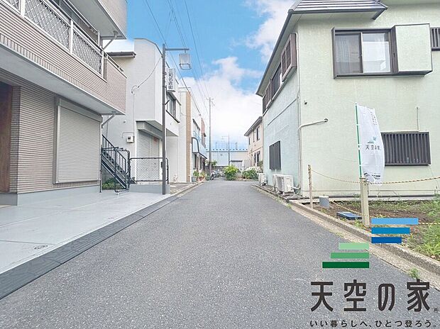 【現地写真】前面道路です。