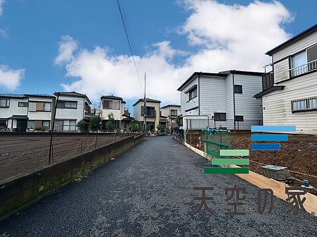 【前面道路】前面道路です。