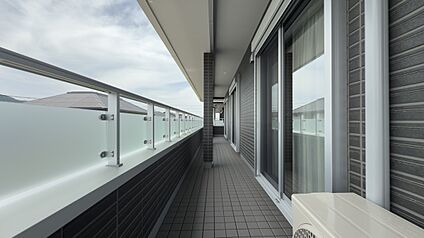 城南町下宮地II　1号地　ベランダ