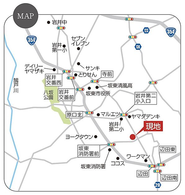 交通図