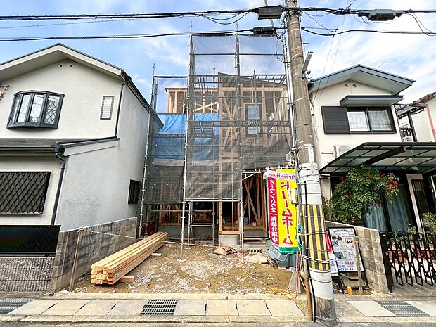 【現地写真】ドンドン建築中です!モデルハウスへご案内いたします!(R8.3撮影)