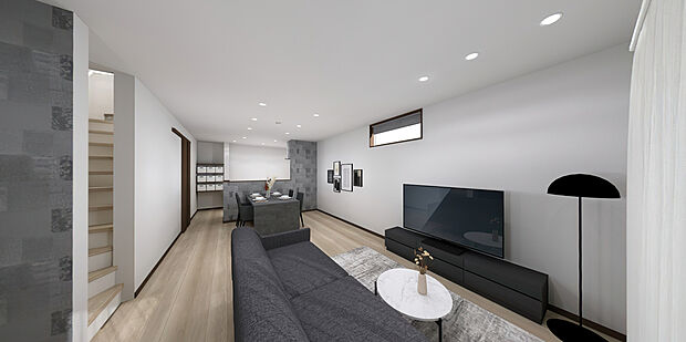 インテリアスタイル:インダストリアルヴィンテージ
※イメージパース