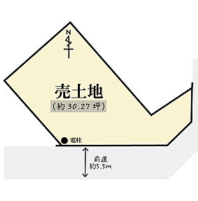 仮測量面積：100.07m2 