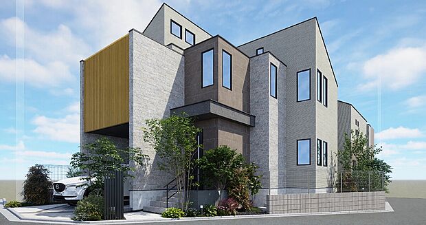 完成予想図（1号棟）