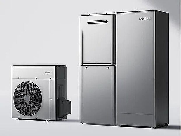 【 エコワン】エコワンはガスと電気を組み合わせたハイブリッド給湯・暖房システム。ガスと電気で効率よく給湯するので光熱費を大幅に抑え、毎日のランニングコストも安心。