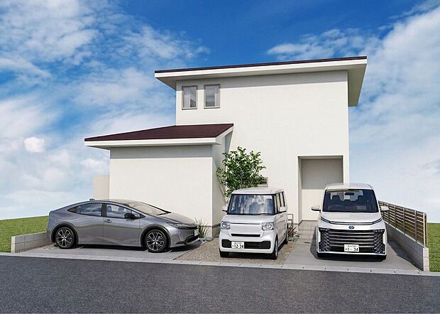 高性能な「長期優良住宅」仕様。「みらいエコ住宅2026事業」の対象物件で、75万円の補助金が活用可能な、経済性と安心を両立した、未来を見据えた住まいです。