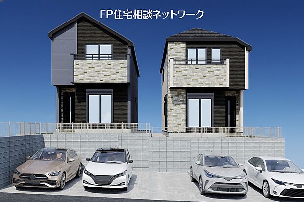 完成予想図 毎日のお散歩も快適な緑に恵まれた閑静な住宅地は、伸び伸びスローライフを叶えてくれます。自然豊富な季節の移ろいを身近に感じられる環境です。