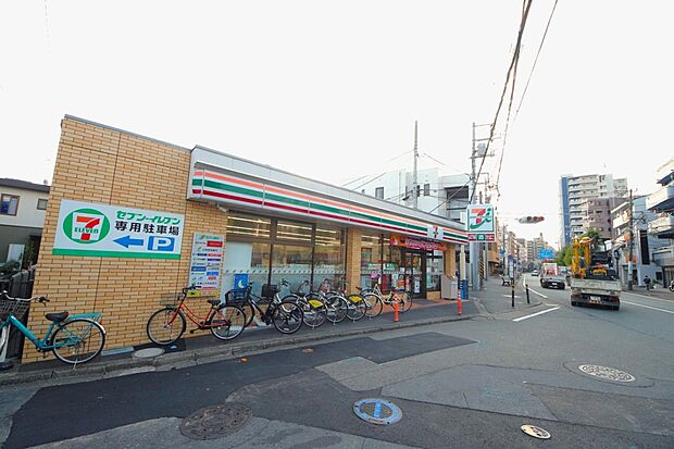 セブンイレブン川崎ガス橋通り店（約200m・徒歩3分）