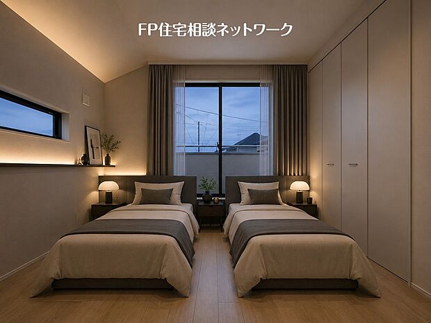 【リビング以外の居室】■リビング■本画像はAIがCGで家具作成しており、実際の現地に家具は設置されておりません。また、販売価格に家具等は含まれておりません。