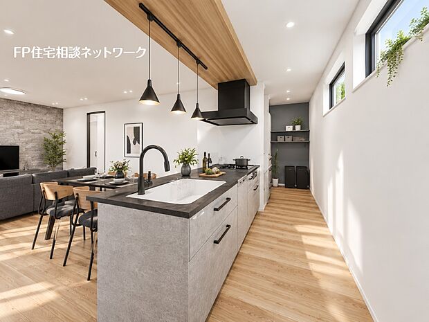 【その他】本画像はCGイメージで家具、家電等は販売価格にも含まれず、付帯しません。間接照明、棚工事は有償です。