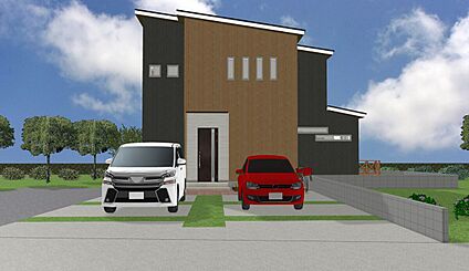 外観イメージパース図