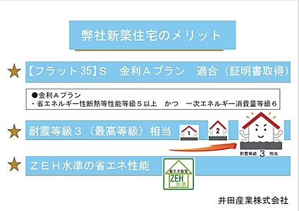 井田産業株式会社モデルハウス住宅性能