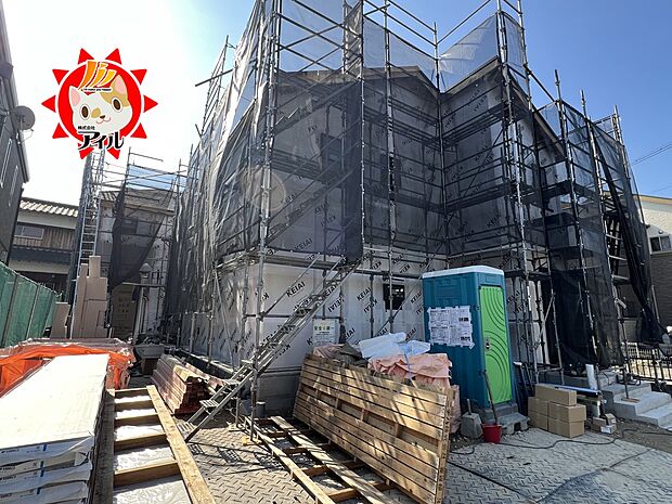 【LIGARE 南区皿山2期】全2棟 現地(2025年11月中旬撮影)