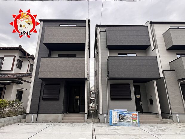 【LIGARE 西区小戸6期】 現地外観(2025年11月中旬)撮影