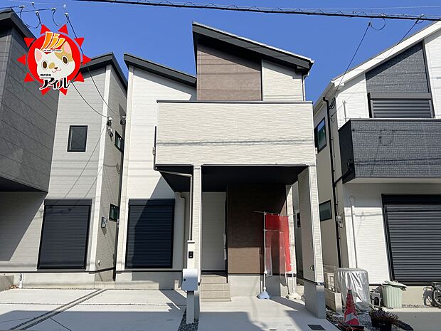 【LIGARE 西区愛宕4期】 2号棟外観(2025年12月上旬)撮影