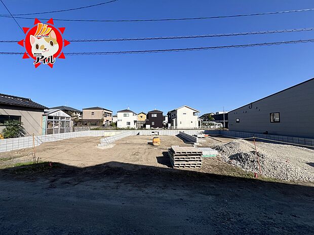 【Bloom 糸島市前原北2丁目1期】 全3棟現地(2025年11月上旬)撮影