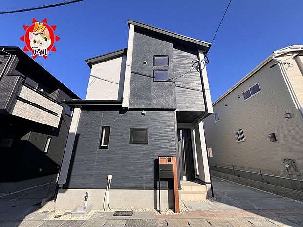 【Blooming Garden　西区横浜1丁目】2号棟外観　現地（2026年1月上旬撮影）