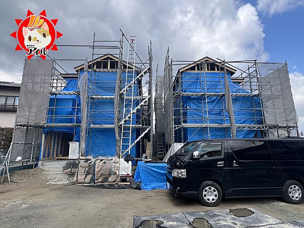 【Bloom　南区鶴田1丁目1期】  全2棟現地(2026年3月中旬)撮影