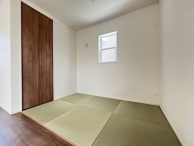 畳コーナー3帖は寛ぎスペースとして活躍出来ます(1号地)