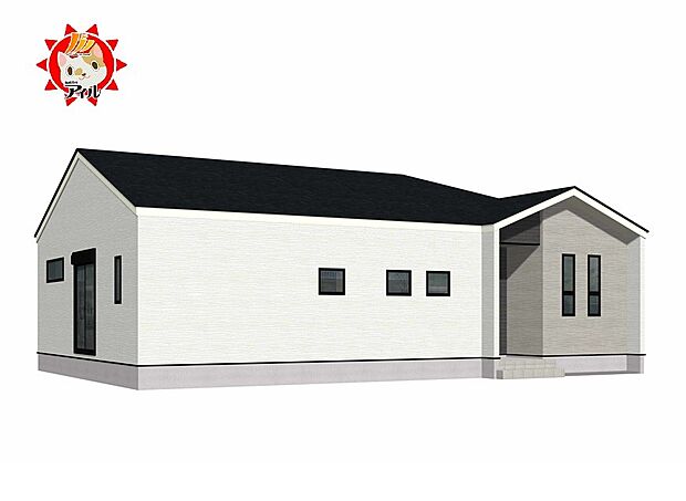 【Bloom 太宰府市梅ケ丘2丁目5期】外観完成予想図