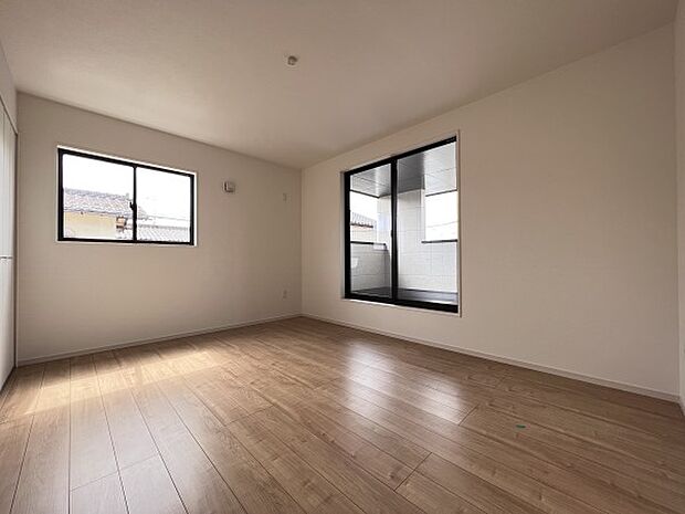 3階には洋室を2~3部屋ご用意いたします(1号棟同仕様)