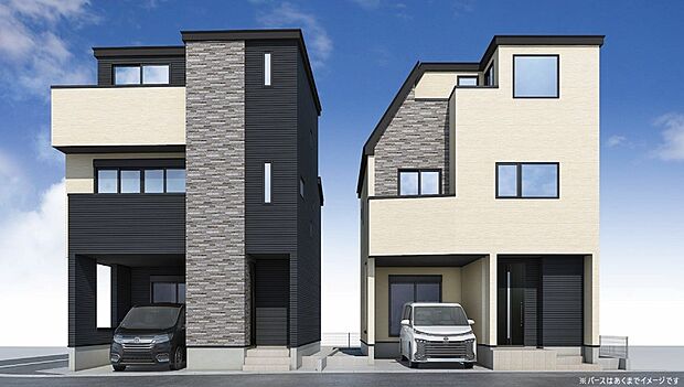 1.2号棟完成予想外観パース