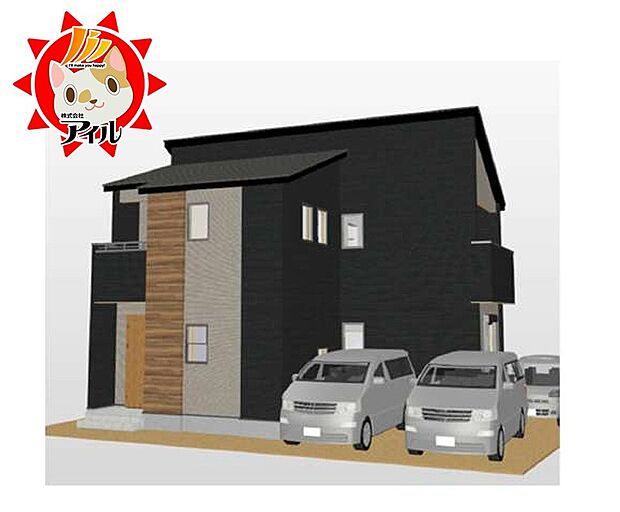 【Adoble+ 早良区田隈3丁目6期】外観完成予想図