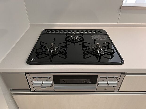 【その他設備】三口ガスコンロ