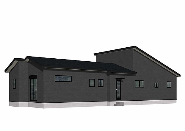 【完成予想図(外観)】完成予想外観パース