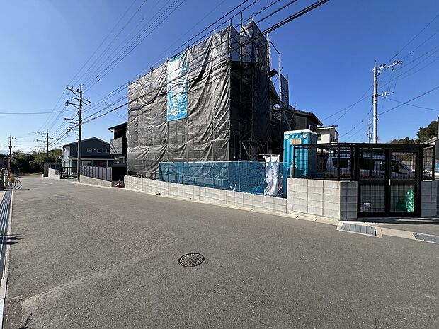 【前面道路含む現地写真】南側6m町道