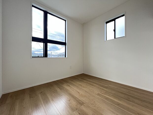 【洋室】洋室4.5帖 2階に洋室は4部屋ご用意いたします(1号棟)