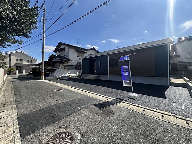 【前面道路含む現地写真】北側4m公道