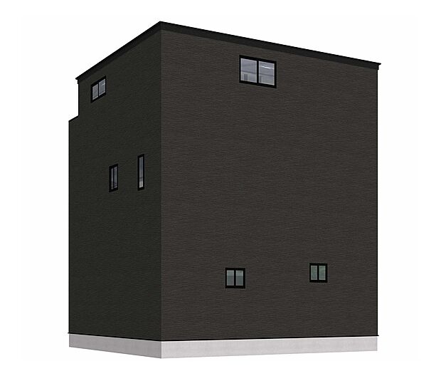 【完成予想図(外観)】完成予想外観パース