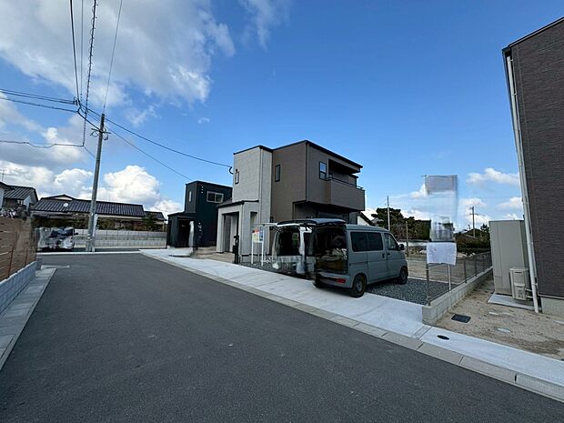 【前面道路含む現地写真】前面道路:西側5m公道