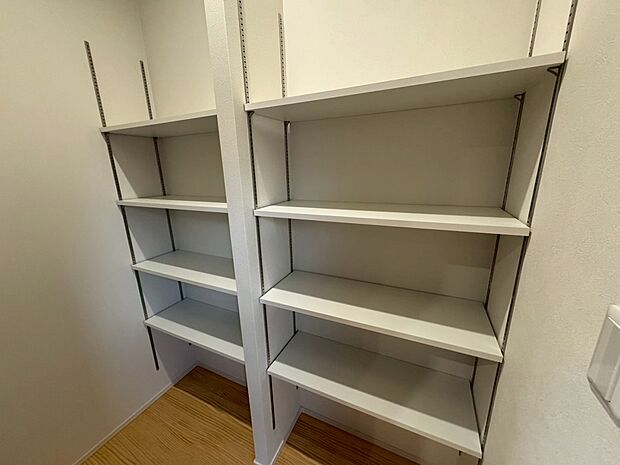 【収納】パントリー収納スペース(9号地)