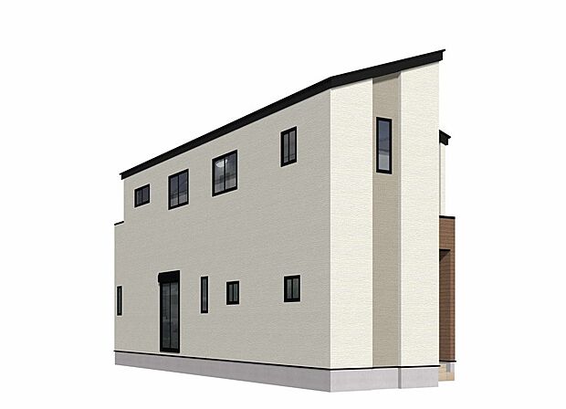 【完成予想図(外観)】外観完成予想図(2号棟)