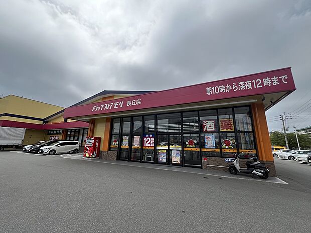ドラッグストアモリ 長丘店（約700m・徒歩9分）