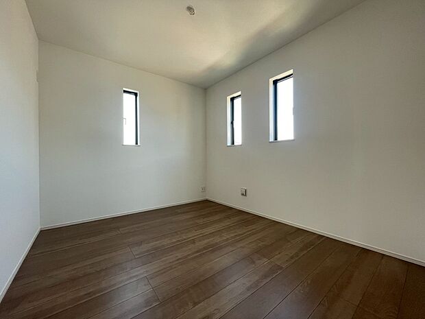 【洋室】洋室5.25帖　2階には洋室を3部屋ご用意いたしました(C号棟)