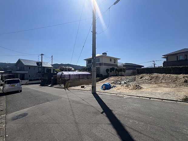 【前面道路含む現地写真】前面道路:東側6m公道