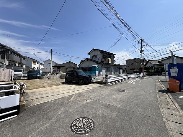 【前面道路含む現地写真】南西側4.4m公道