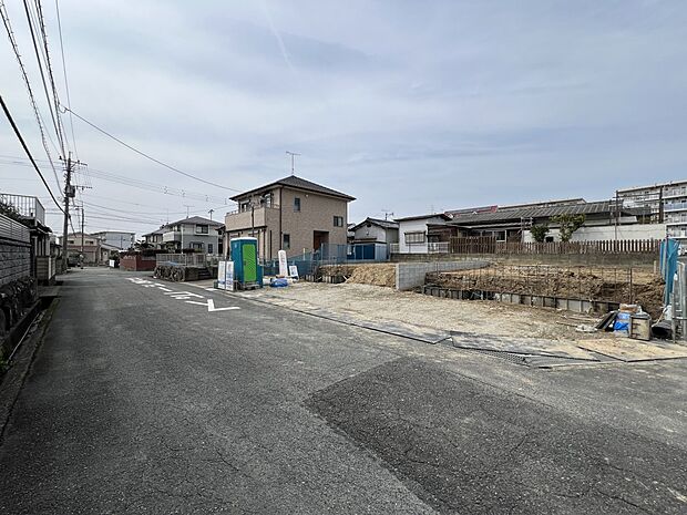 【前面道路含む現地写真】前面道路：南側5.5ｍ公道
