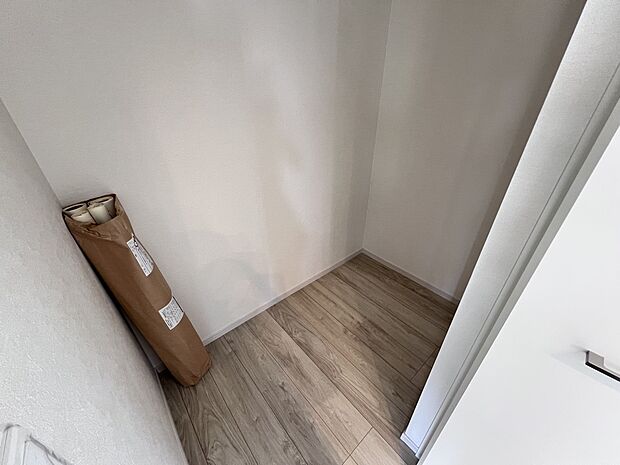 【収納】リビングにもウォークインクローゼットをご用意しました！