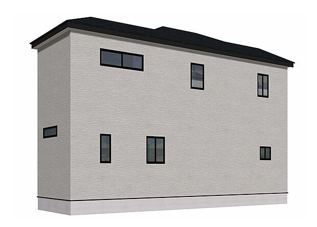 【完成予想図(外観)】完成予想外観パース