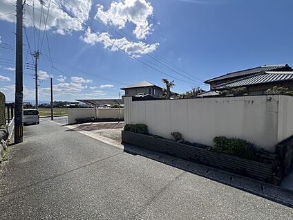 前面道路含む現地写真