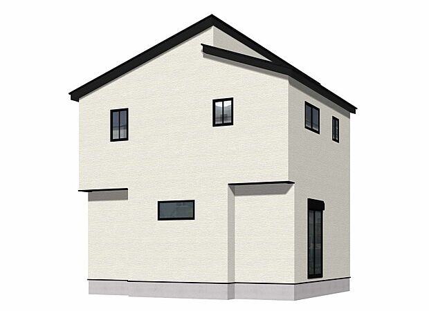 【完成予想図(外観)】完成予想外観パース